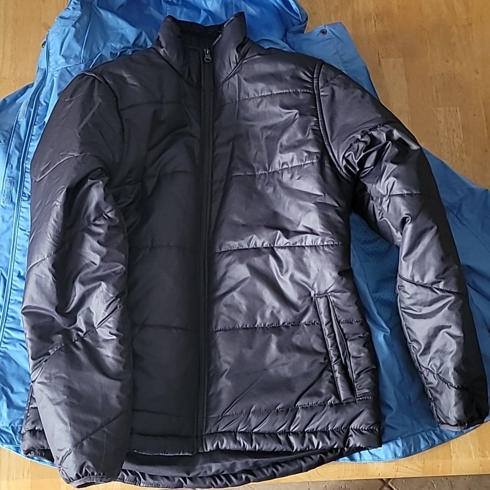 Champion Interchange 2 layered ski jacket shell and puffer S